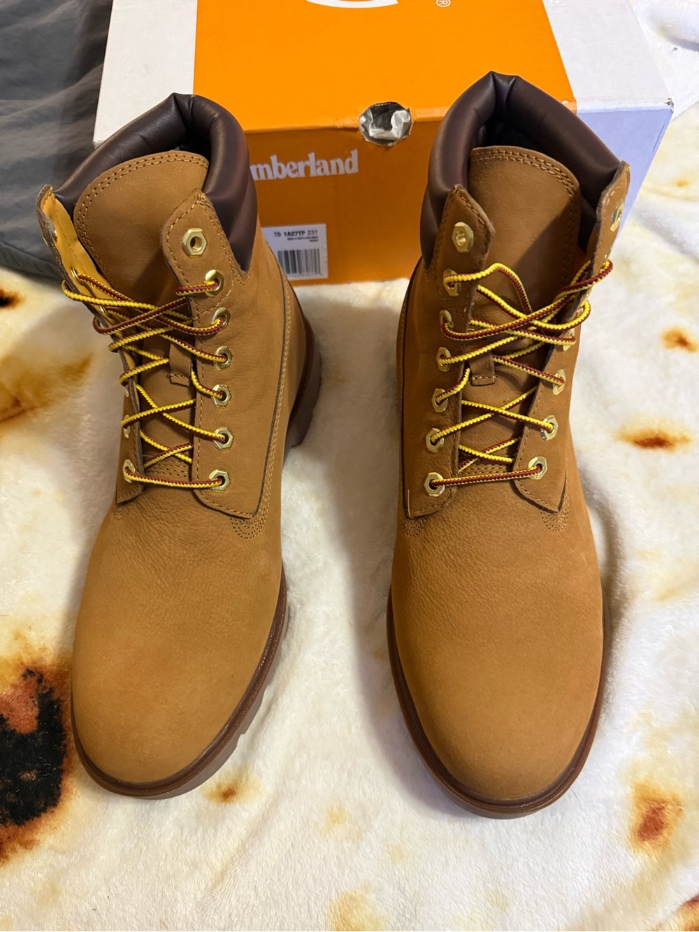 Timberland Wheat Brown Work Boots